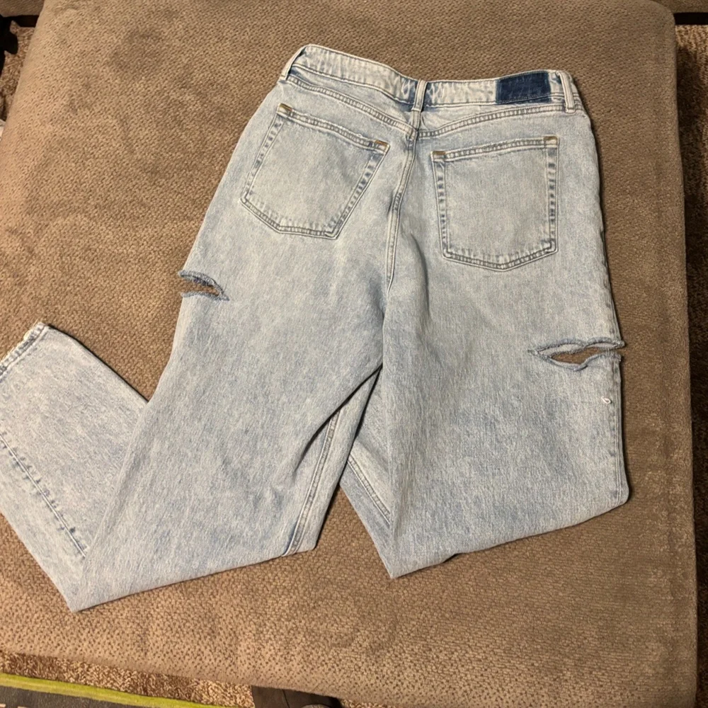 Abercrombie & Fitch Curve Love The Dad High Rise Jeans - Picture 3 of 3